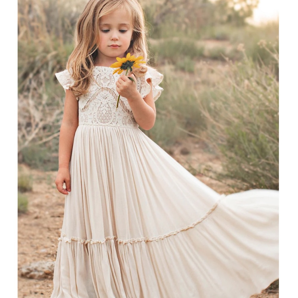 Joyfolie Girls Brand New Macy Dress w/ Tags Olive Size 4